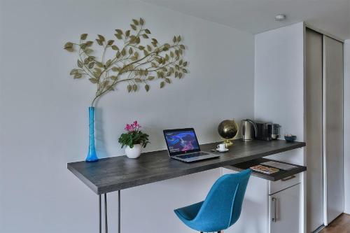 Monplaisir, parking, espace de travail avec wifi, proximité commerces, gare, Université Lyon 3 , Tram T2, T4 et C25, idéal voyages d'affaires et tourisme, Lyon (photo 6)