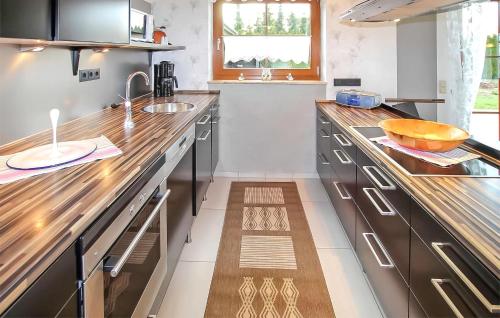 kuchyně, Ferienwohnung Woldegk in Woldegk
