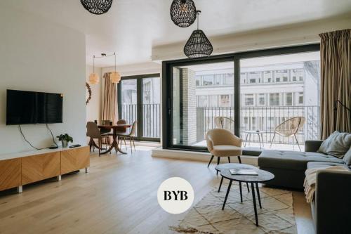 2 bedroom apartment and private parking in Liège center gîte à louer Saint-Laurent