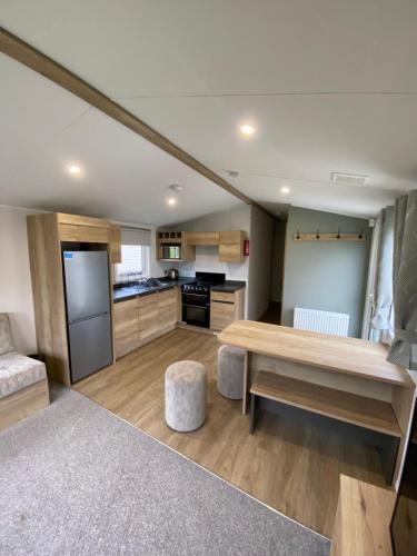 кухня, 3 Bedroom - Stunning Caravan in Coastal Eyemouth in Аймут