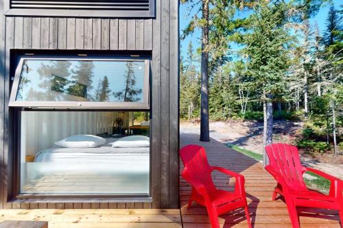 Öbois Charlevoix - ÖBox lake view (Obois Charlevoix - OBox lake view) in St-Simeon