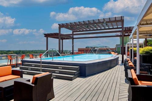 Kilátás, Homewood Suites by Hilton Savannah Historic District/Riverfront near The Waving Girl Statue