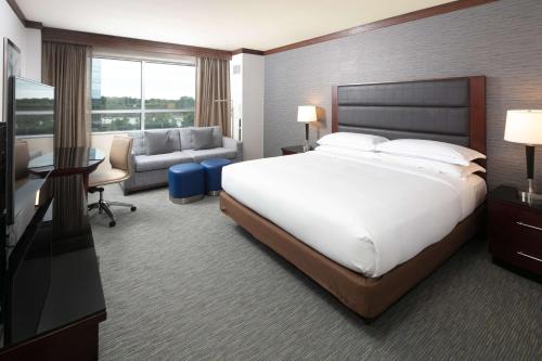 1 king bed, 1 sofa bed