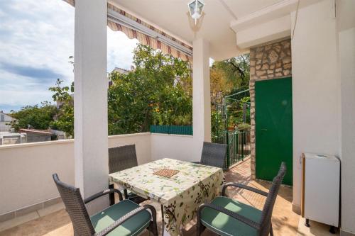 balkon/terras, Apartment Goran in Okrug Donji