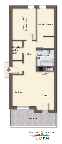 Apartment with Terrace image 1