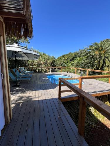 Peldbaseins, Manta Soul Suites in Captain Cook (HI)