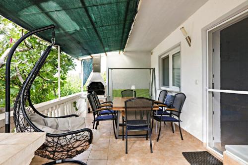 ระเบียง/ชานเรือน, Apartments with parking space Kanica, Rogoznica - 23538 in โรกอสนิก้า