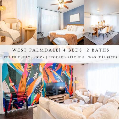 Stylish Cozy, Aesthetic, Stocked Kitchen, and Pet Friendly in Palmdale, USA