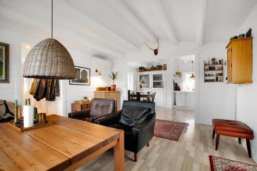 Exterior view, Lovely Older And Newly Renovated House In Beautiful And Tranquil Surroundings in Boeslum