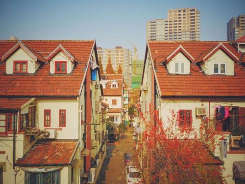 Shanghai Hills & Gefii Petite Terrace 2 rooms Family Downtown Suite close to Metro Line 2 Jing'an Temple, Shanghái (foto 7)