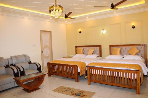 2 queen beds