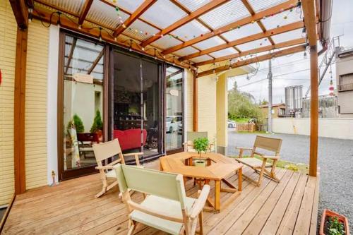 balcon/terasă, Guesthouse Murabito in Yamanakako