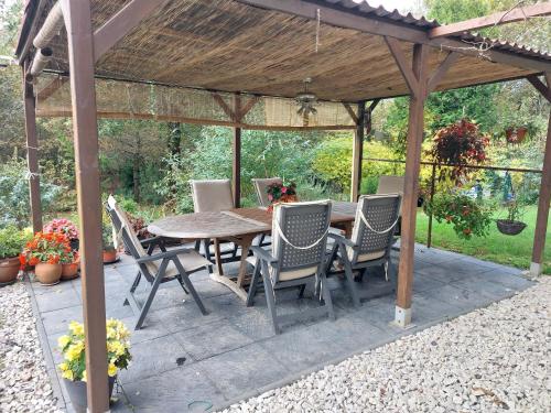 Balcony/terrace, Domaine du Sable in Saint-Privat