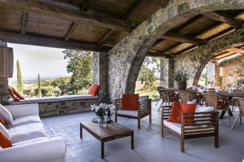 Балкон, AMORE RENTALS - Villa Viola in Сартеано