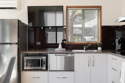 Kjøkken, Adelaide Caravan Park - Aspen Holiday Parks near Adelaide botaniske hage