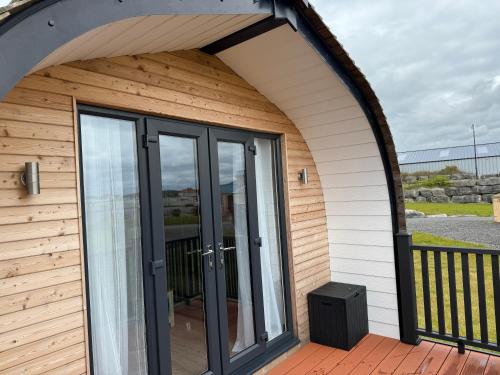 A szálláshely kívülről, Ffrith Park hotel pods in Prestatyn