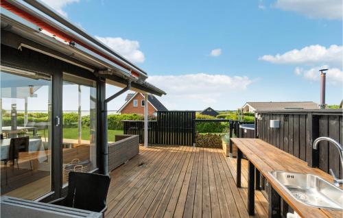 Exterior view, Awesome Home In Øster Assels With Sauna in Sillerslev