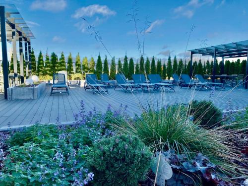 Balcony/terrace, Vektor Premium Apartment with Rooftop Garden & Free Parking in Kitsekula