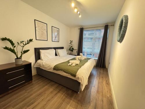 Modern TWO Bedroom Apartment Birmingham City Centre - 2 BATHROOMS - SLEEPS 6 GUESTS - FREE Underground Parking - FAST Speed Internet, Birmingham (fotografie 11)