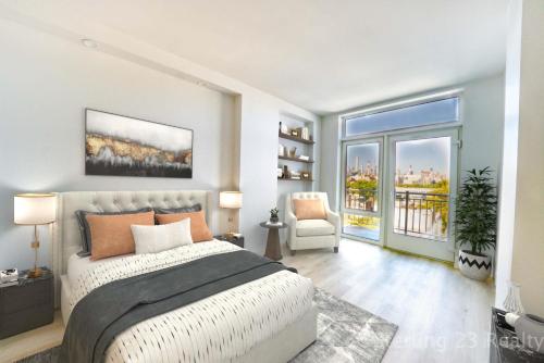 Luxury 2-bedrooms unit with elevator, balcony in Steinway, USA