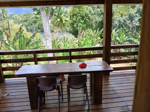 Hiva oa chalets in Marquesas Islands