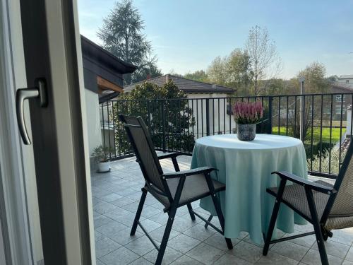شرفة/ تراس, Green Stay Bergamo in Bergamo Suburbs