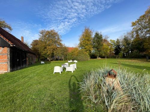 Uitzicht, Pfarrhaus Karbow in Kreien