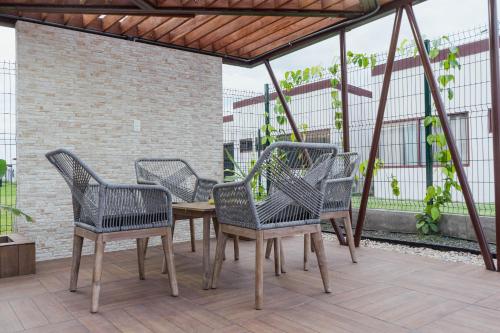 Erkély/terasz, Amaia Beach House in El Chirú