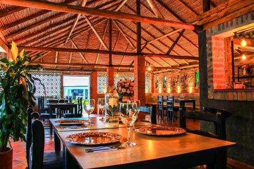 Restaurant, Hotel Campestre Santa Catalina in San Gil