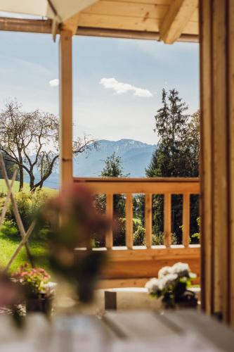 景觀, Ferienwohnung Schwarzenberg in 菲施巴赫豪