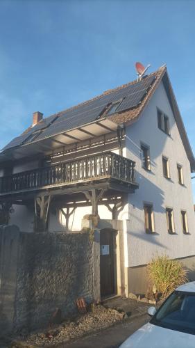 Viesnīcas āriene, Ferienwohnung Wechterswinkel in Unsleben
