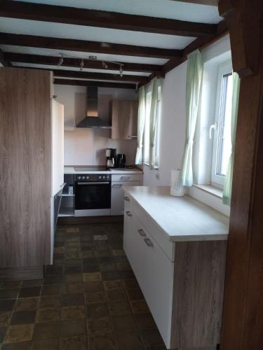 virtuve, Ferienwohnung Wechterswinkel in Unsleben
