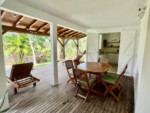 Μπαλκόνι/βεράντα, Superbe en gite bord de mer belles prestations in Μπεραρντ