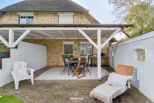 Rõdu/terrass, Ferienwohnung Zur Westerweide Delve in Delve