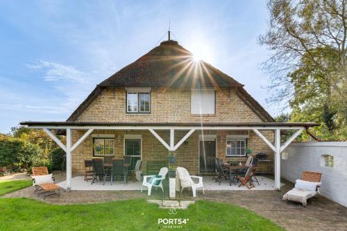 Rõdu/terrass, Ferienwohnung Zur Westerweide Delve in Delve