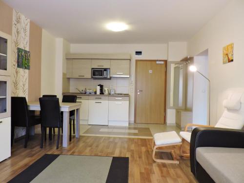 Comfort One-Bedroom Apartment with Balcony or Terrace