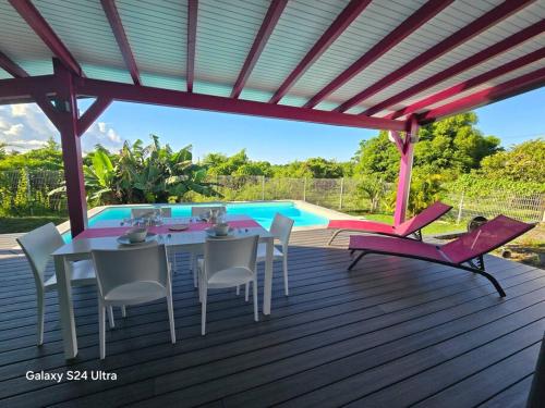 Secret Bungalow 3 étoiles - Piscine privée & plage à pied (Secret Bungalow 3 etoiles - Piscine privee & plage a pied) in เบราร์ด