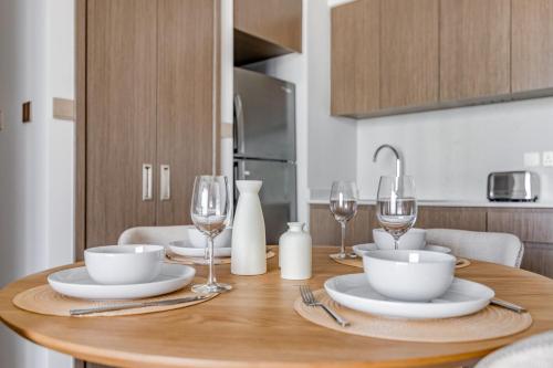 Knokey Luxury 1BR Apartments - 5 min walk to Burj Khalifa & Dubai Mall & Dubai Fountain, Dubaj (zdjęcie 10)