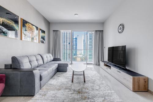 Knokey Luxury 1BR Apartments - 5 min walk to Burj Khalifa & Dubai Mall & Dubai Fountain, Dubaj (zdjęcie 6)