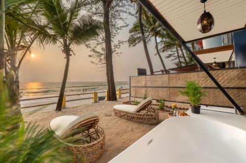 View, The Rose Goa Beach Resort in Agonda