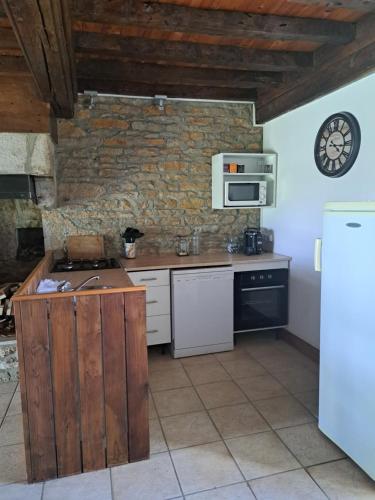 virtuve, La Maison des Renouillers in Chailly-sur-Armancon (Bourgogne)