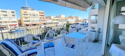 Chez Ginou Vue imprenable sur le canal et la mer - Location saisonnière - Palavas-les-Flots