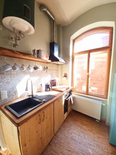 Ferienwohnung ANTIK in 哥達市中心