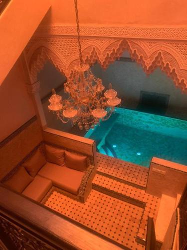 Riyad piscine intérieure privative, Marrakech