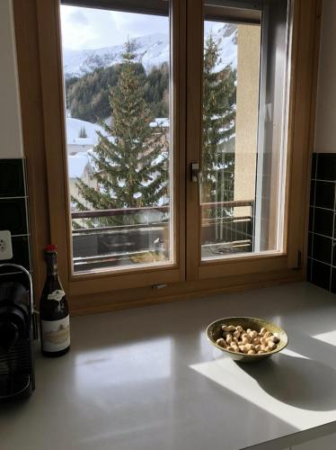 廚房, Ferienwohnung Kleiner Moor in 比維奧