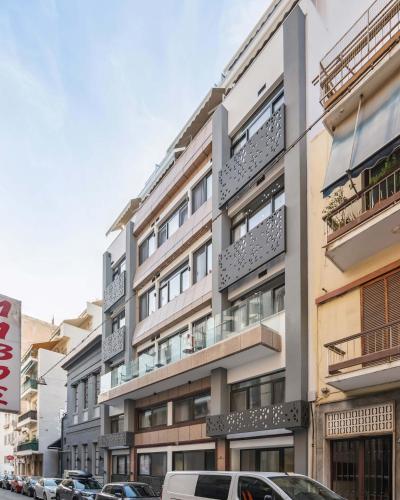 Vista exterior, Limehome Piraeus Olive in Atenas