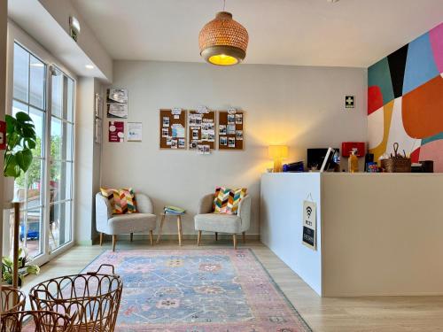 ห้องส่วนกลางสำหรับนั่งเล่น/ดูทีวี, Boutique Hotel - O House Ericeira Hills in ไบร์โร อาร์เซนิโอ อมาเดว