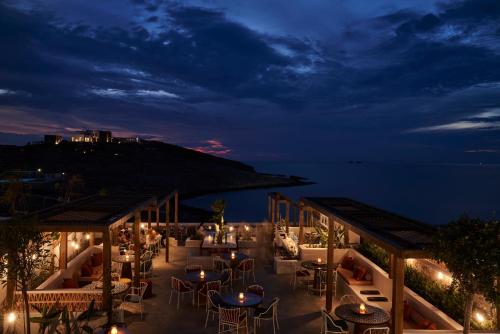 酒吧/休闲厅, Andronis Minois - Small Luxury Hotels of the World in 派洛斯
