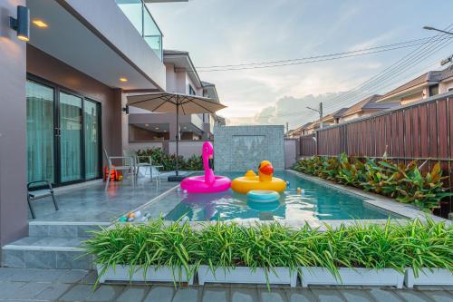 Southern Peak Pool Villa HuayYai Pattaya - 정원