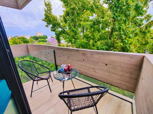 Balcony/terrace, Fascinante apart moderno con balcon, pura luz y serenidad in Caballito